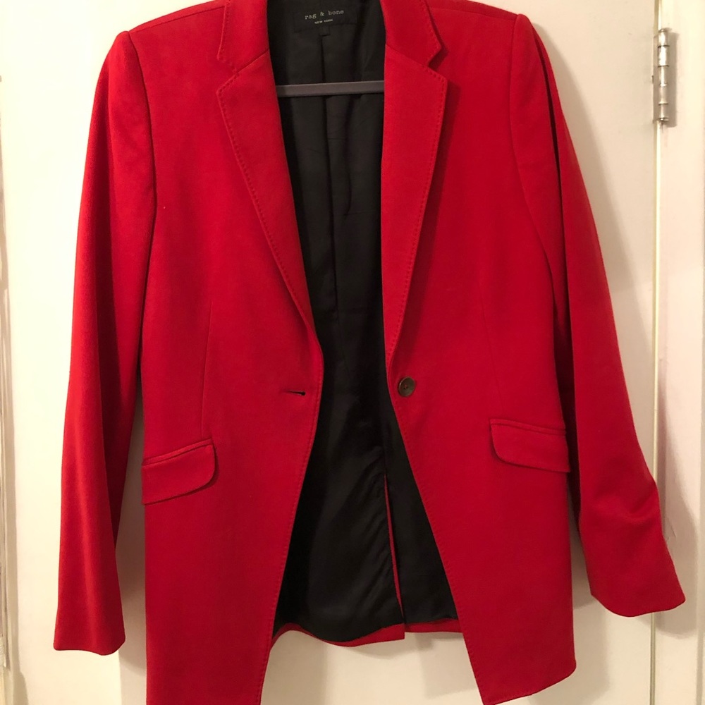 Red Rag & Bone Blazer